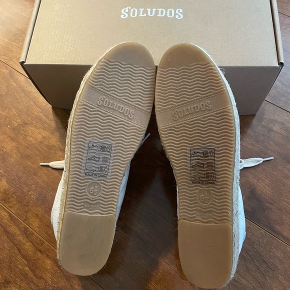 Soludos Women’s Izzy Espadrille Sneaker size 6.5 (runs small) - Picture 5 of 5